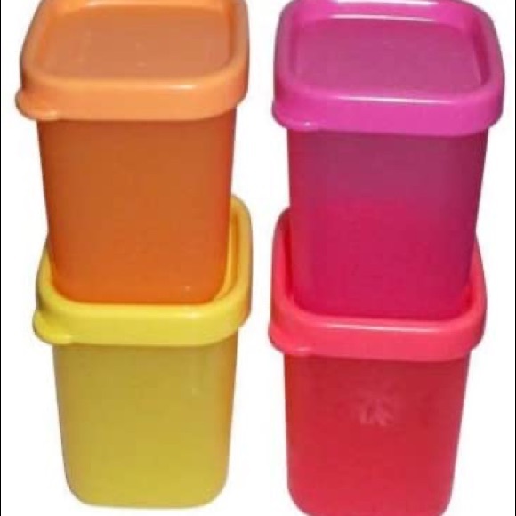 Tupperware Basic Bright Mini Storage Container 3oz - Picture 2 of 3